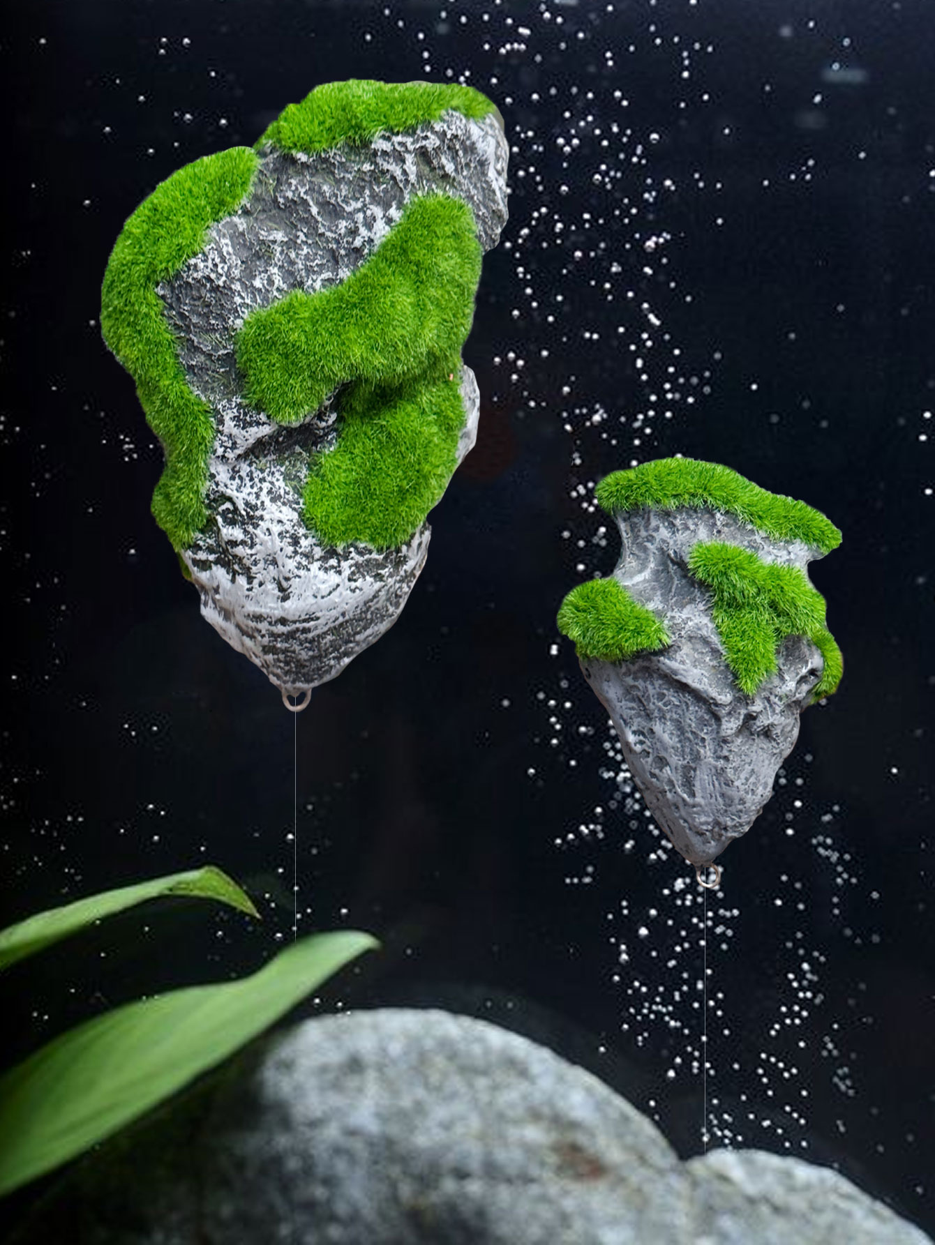 Aquarium Fish Game - 1Pc Fish Tank Decoration, Floating Fish