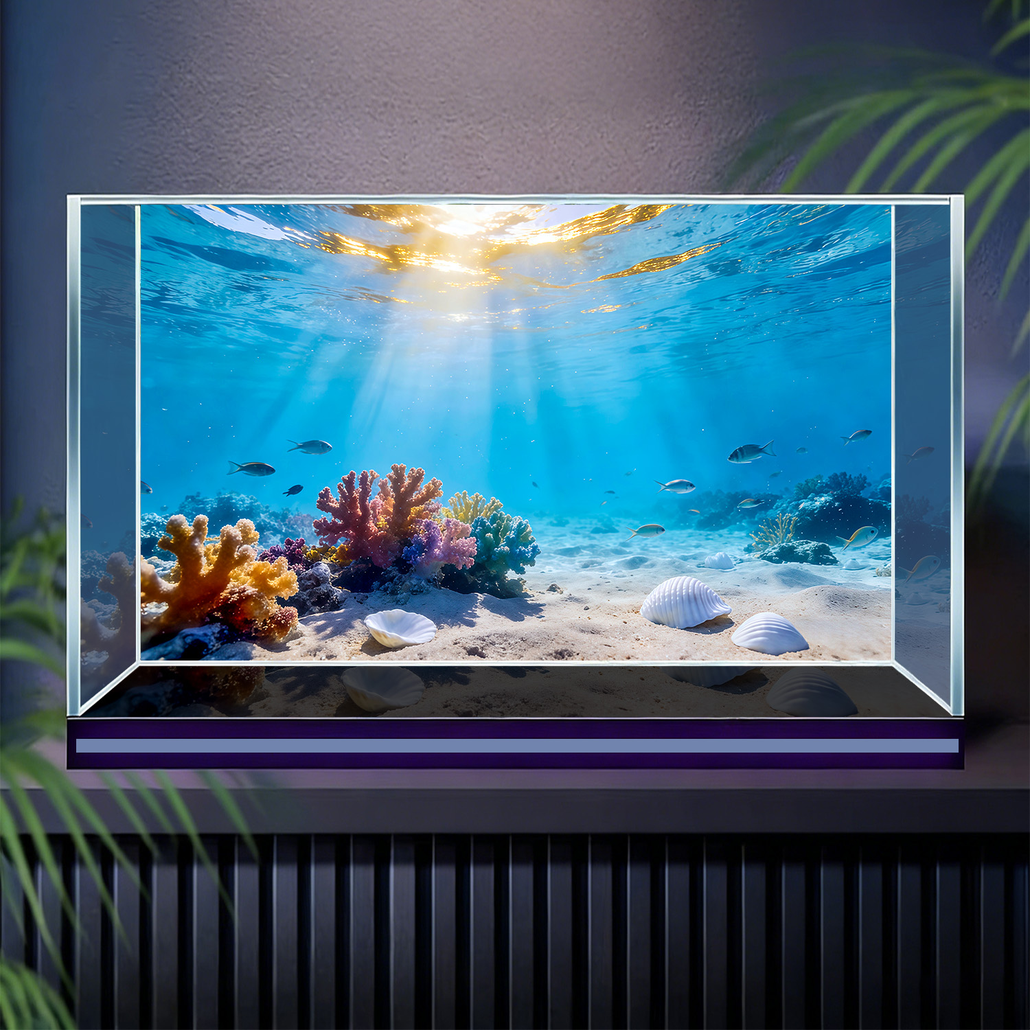 Aquarium Fish Background - Underwater Worldl, fish tank background painting,