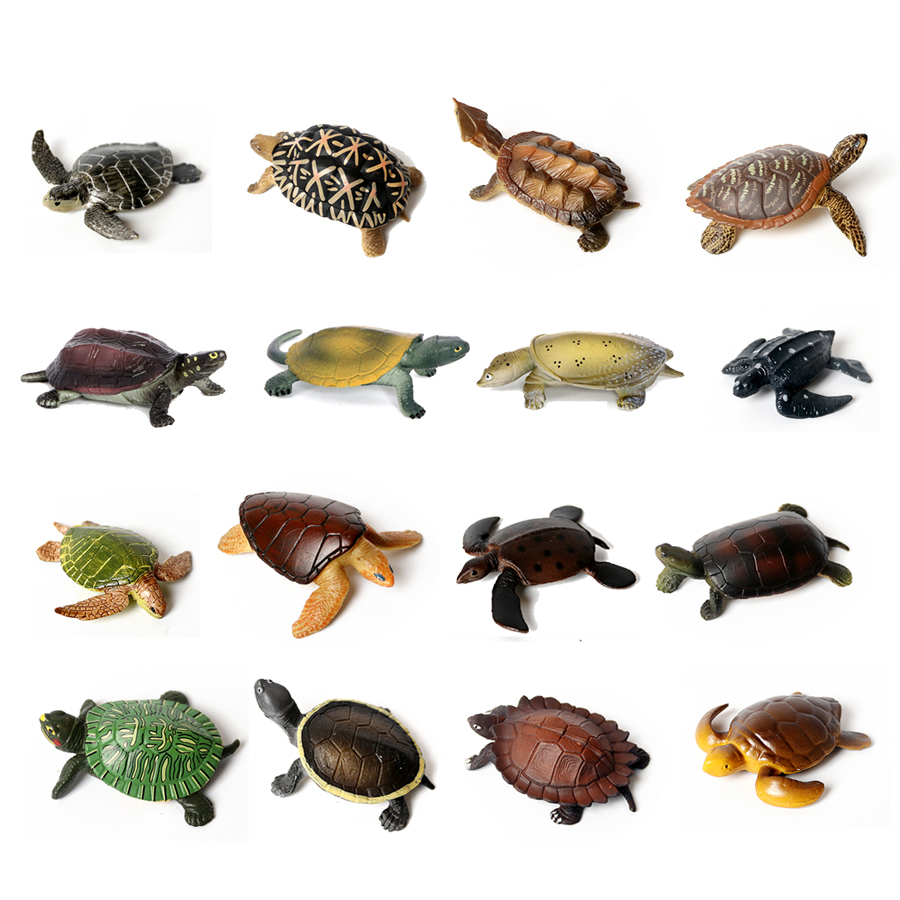 Aquarium Fish Farm - Realistic Miniatures Marine Life Sea Turtle