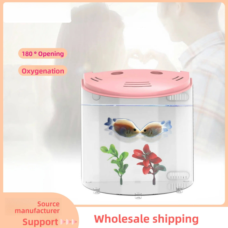 Mini Acrylic Fish Tank, ATS De - Aquarium Fish Low Maintenance avis et prix