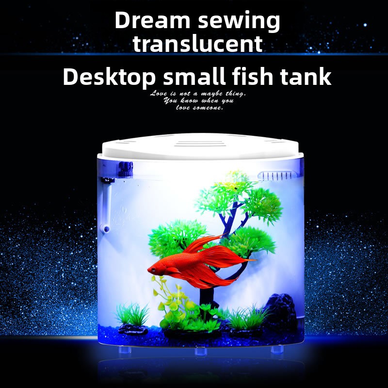 Mini Acrylic Fish Tank, ATS De - Aquarium Fish Low Maintenance avis et prix