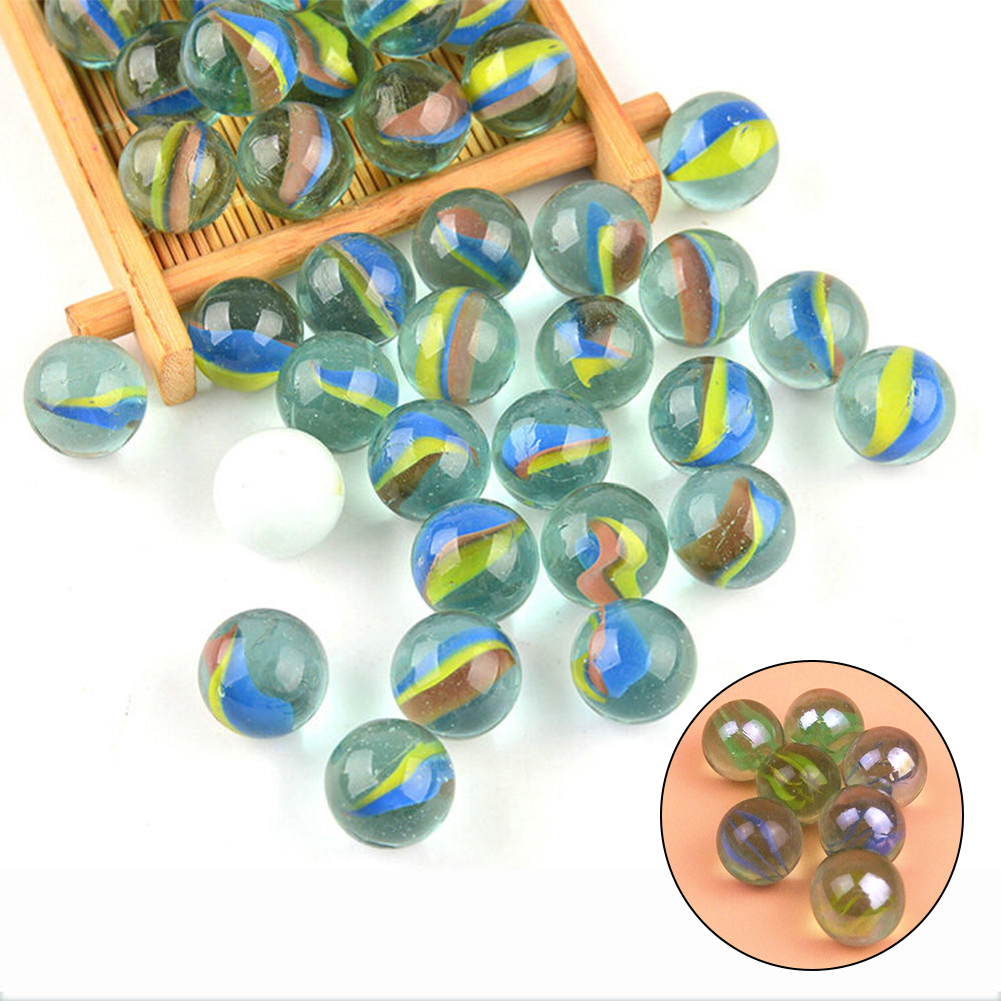 10/50PCS 25/14mm Colorful Glas - Aquarium Fish Game avis et prix