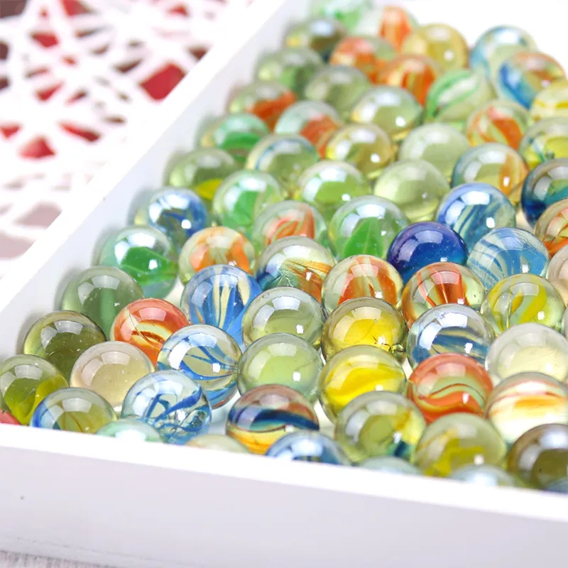 10/50PCS 25/14mm Colorful Glas - Aquarium Fish Game avis et prix