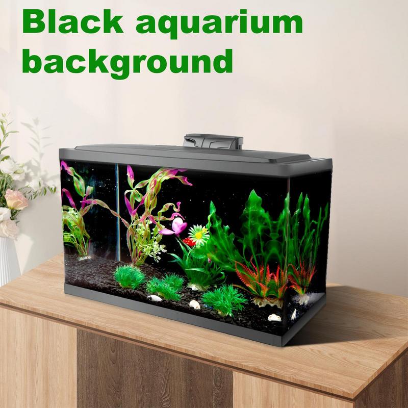 Black Aquarium Background Wall - Aquarium Fish Poster avis et prix