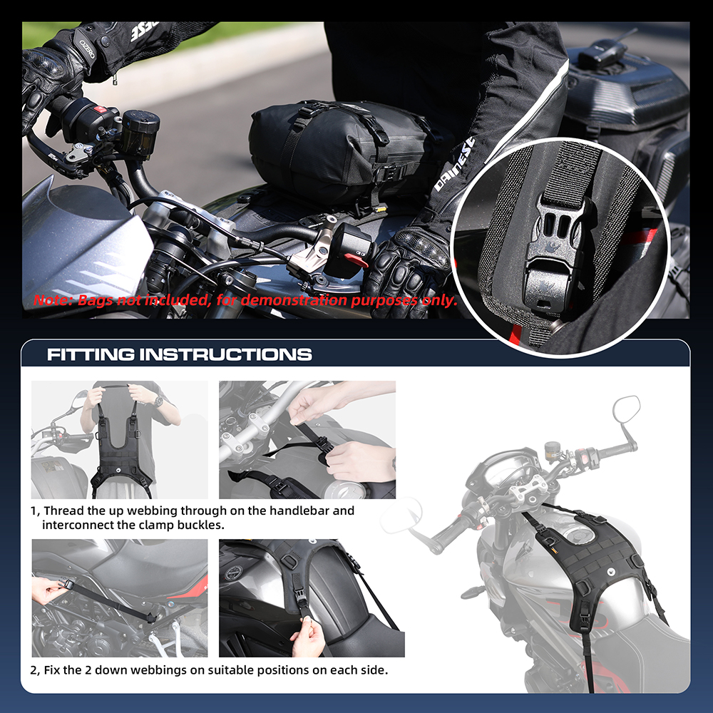 Rhinowalk Motorcycle Tank Bag  - Tank Divider Mesh avis et prix