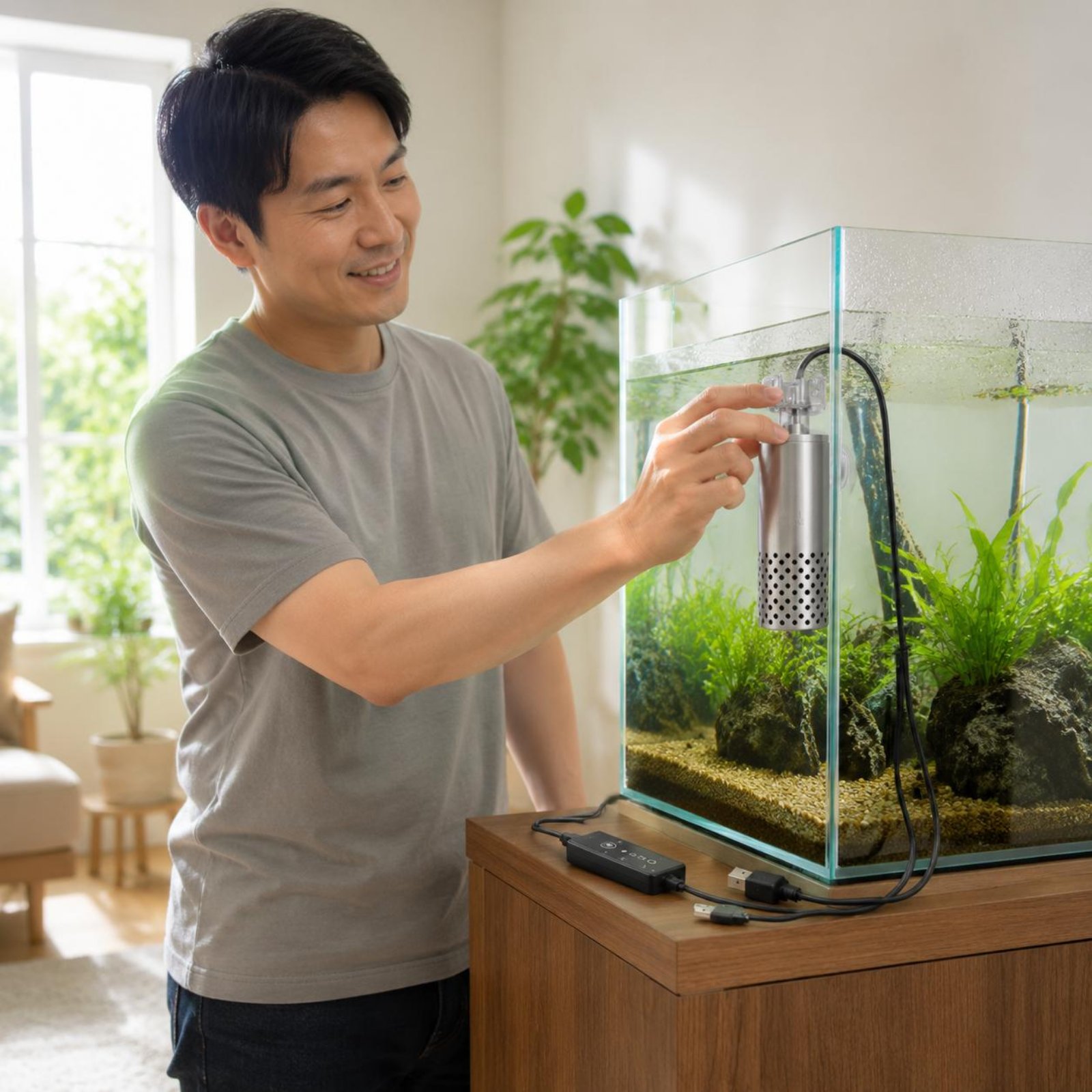 Electric Surface Skimmer Quiet - Aquarium Fish Low Maintenance avis et prix
