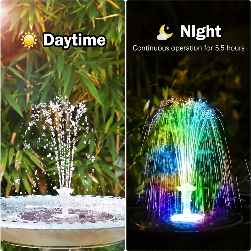 3.5W LED Solar Fountain with B - Aquarium Fish Gallery avis et prix