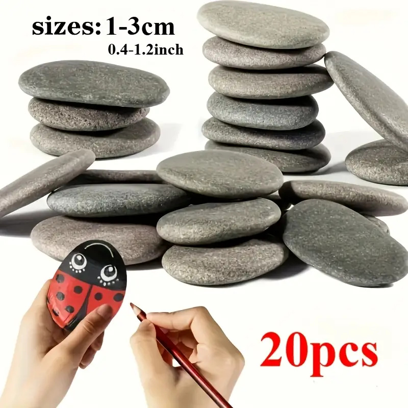 20Pcs Natural River Rocks Smoo - Aquarium Fish Gallery avis et prix