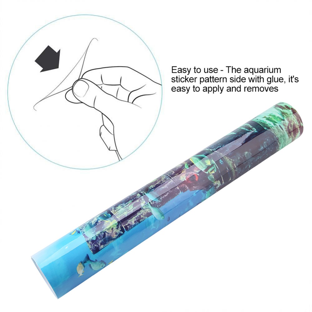 Background Sticker Undersea Th - Aquarium Fish Poster avis et prix