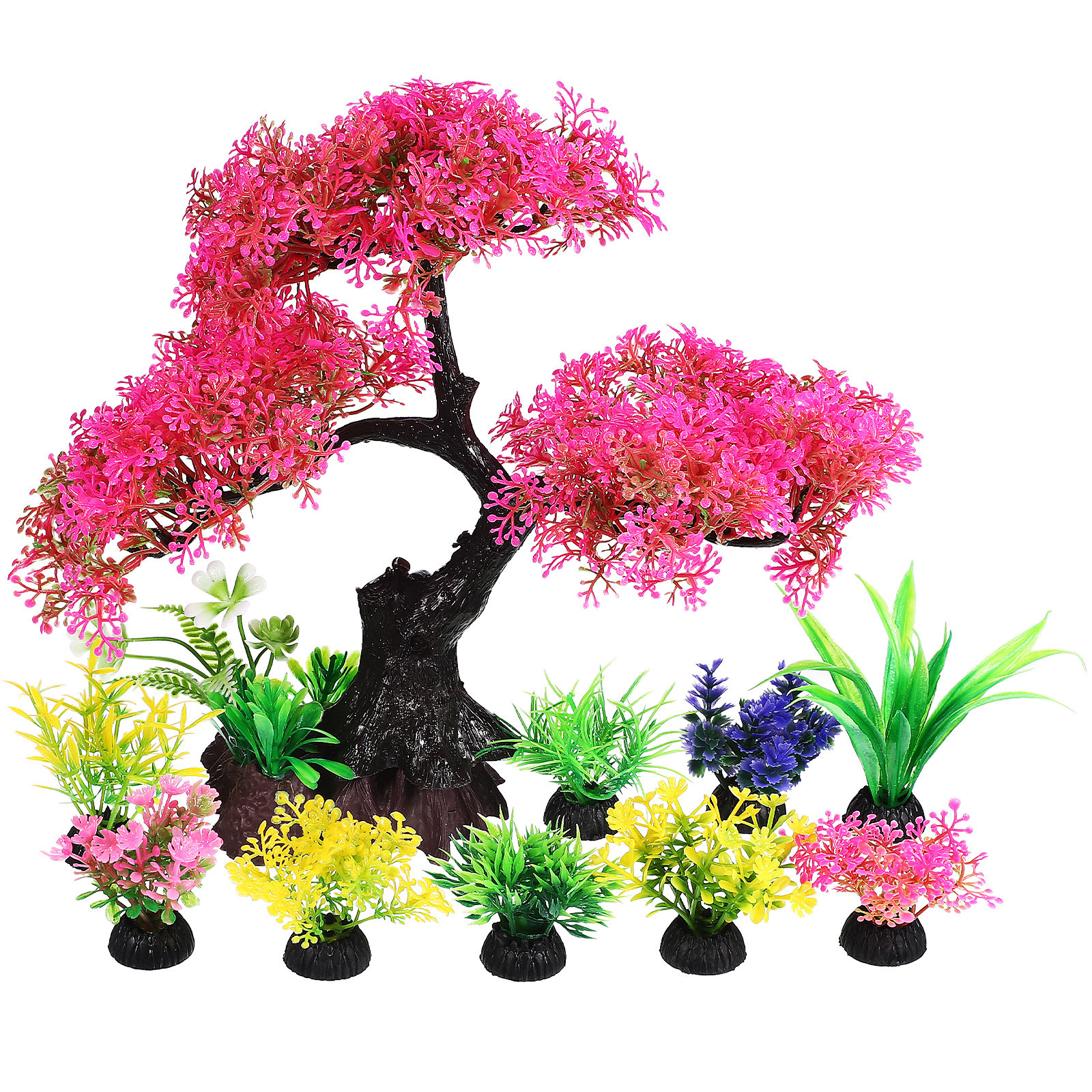 10Pcs Realistic Aquarium Plant - Aquarium Fish Low Maintenance avis et prix