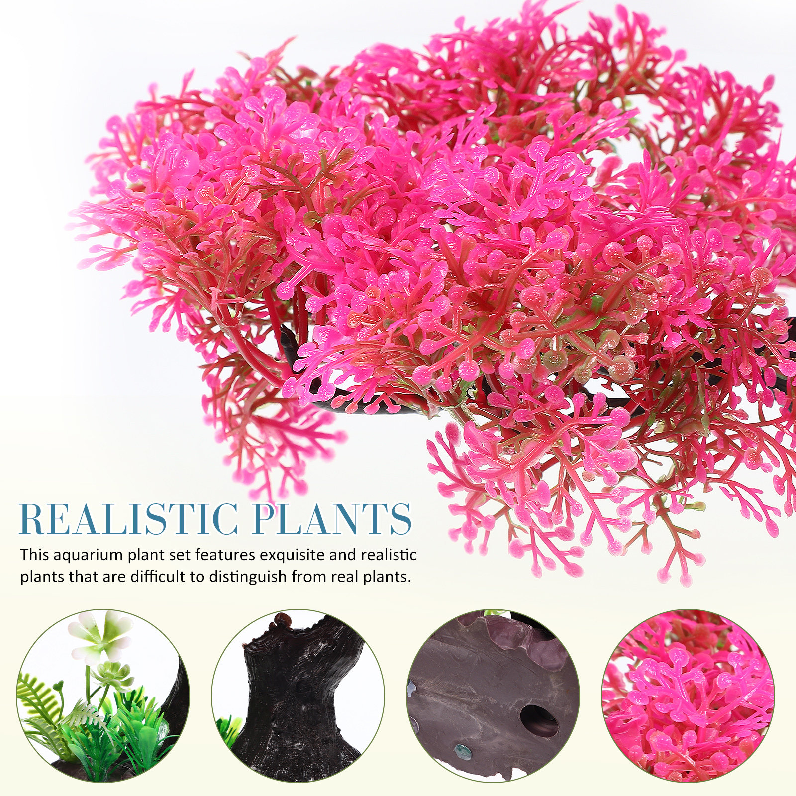 10Pcs Realistic Aquarium Plant - Aquarium Fish Low Maintenance avis et prix