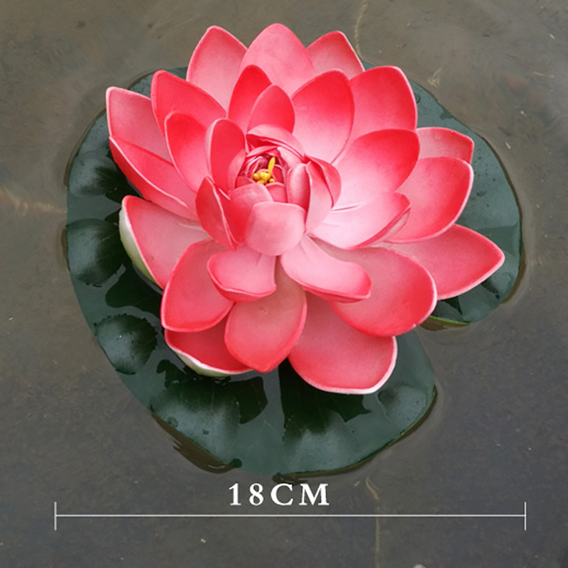 10cm/18cm Artificial Lotus Fak - Aquarium Fish Gallery avis et prix