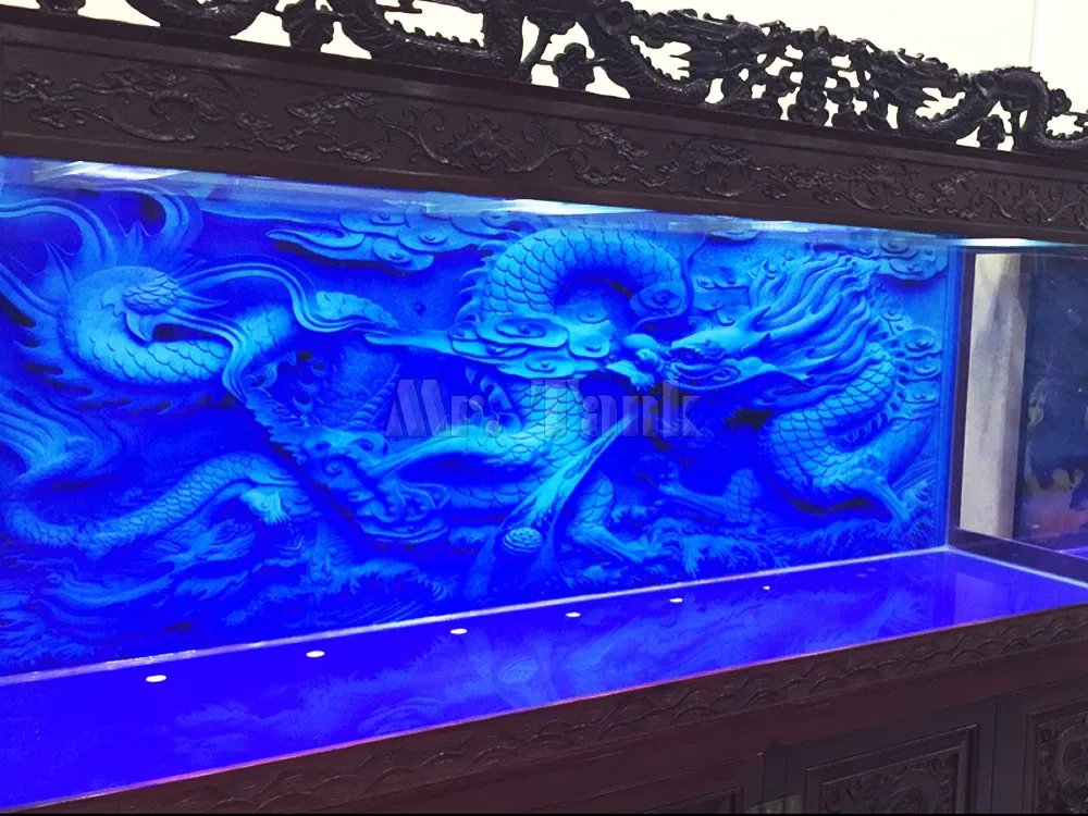 Custom Size Aquarium Backgroun - Aquarium Fish Poster avis et prix