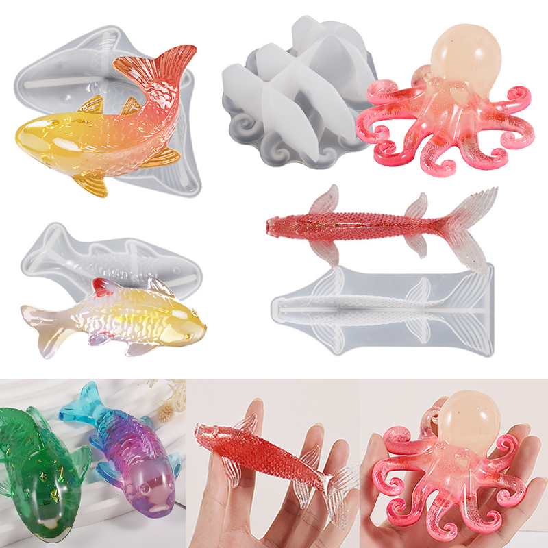 3D Koi Fish Shaped Epoxy Resin - Aquarium Fish Gallery avis et prix