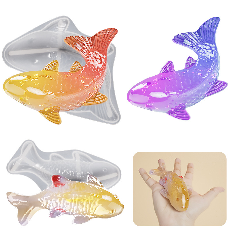 3D Koi Fish Shaped Epoxy Resin - Aquarium Fish Gallery avis et prix