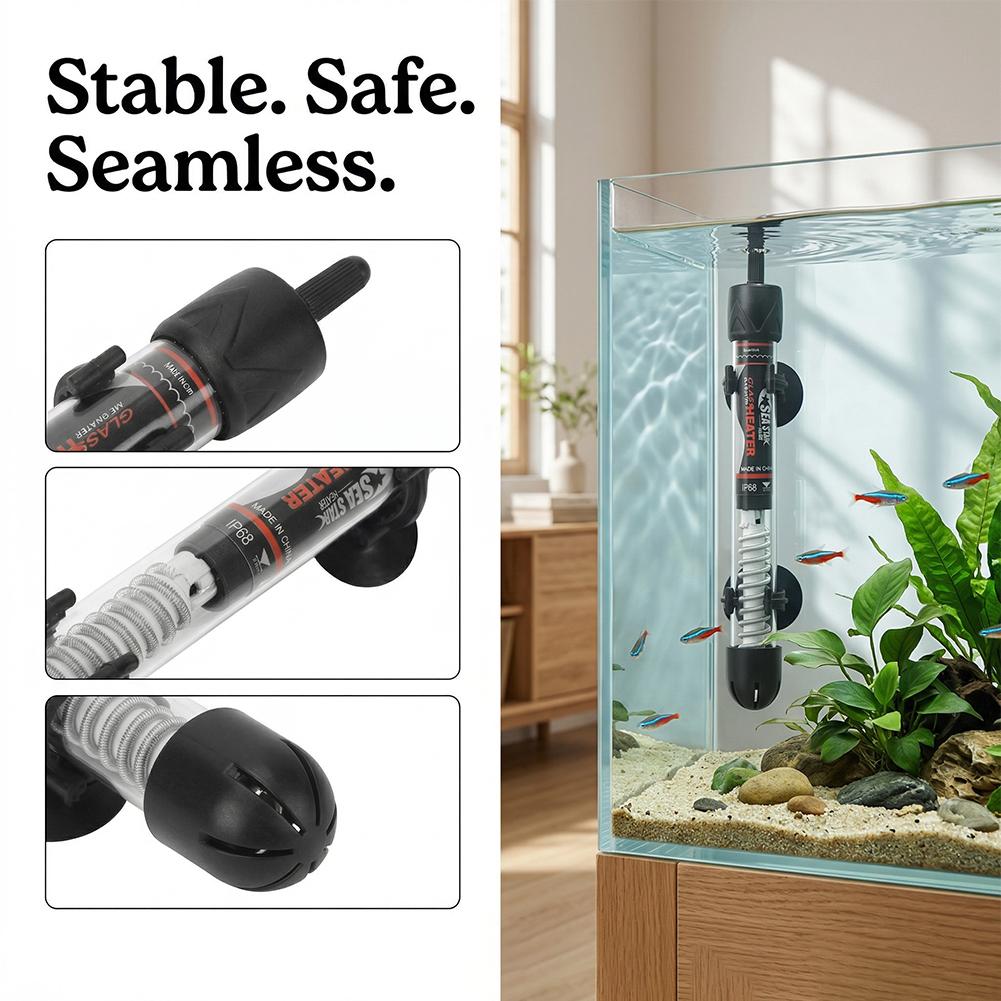 EU Aquarium heater 25W/50W/100 - Aquarium Heater Submersible avis et prix
