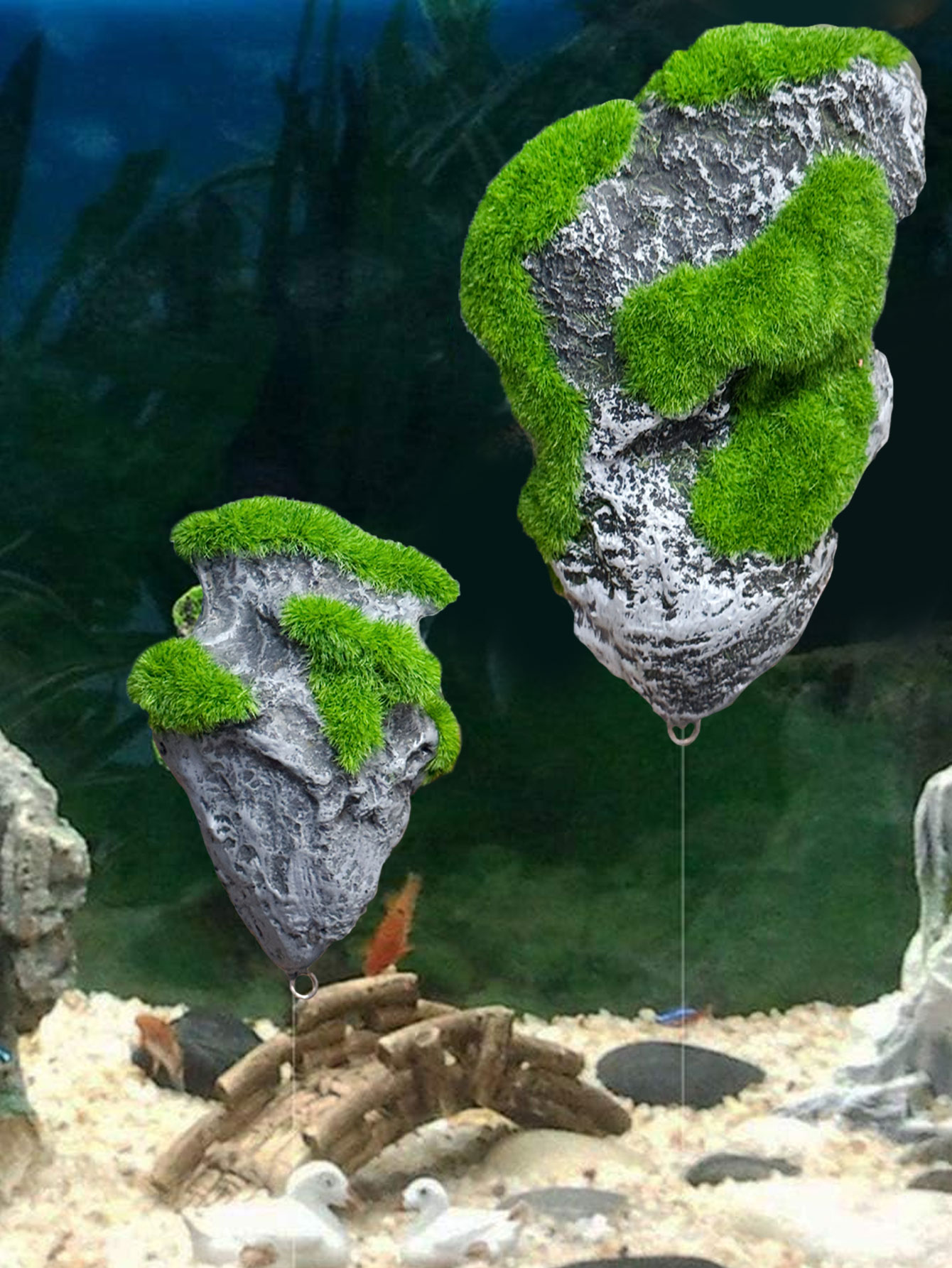 1Pc Fish Tank Decoration, Floa - Aquarium Fish Game avis et prix