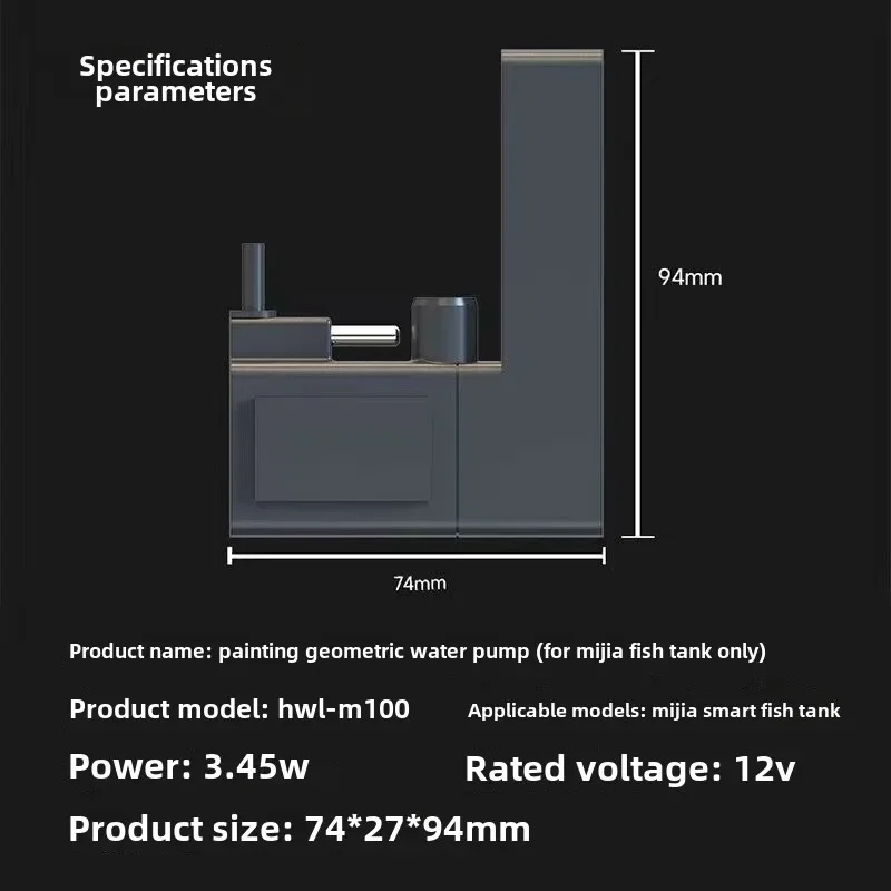 1pcs For Xiaomi Mijia smart aq - Aquarium Xiaomi avis et prix