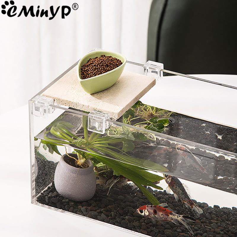 4Pcs Fish Tank Acrylic Clips f - Aquarium Fish Background avis et prix