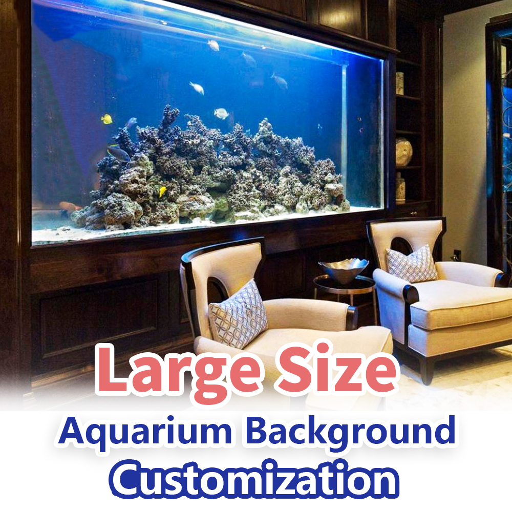 Large Size Aquarium Background - Aquarium Fish Poster avis et prix