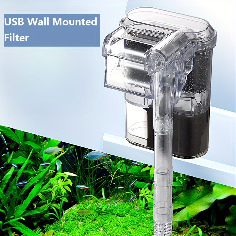 2.5W DC 5V Wall-hanging Filter - Aquarium Fish Background avis et prix
