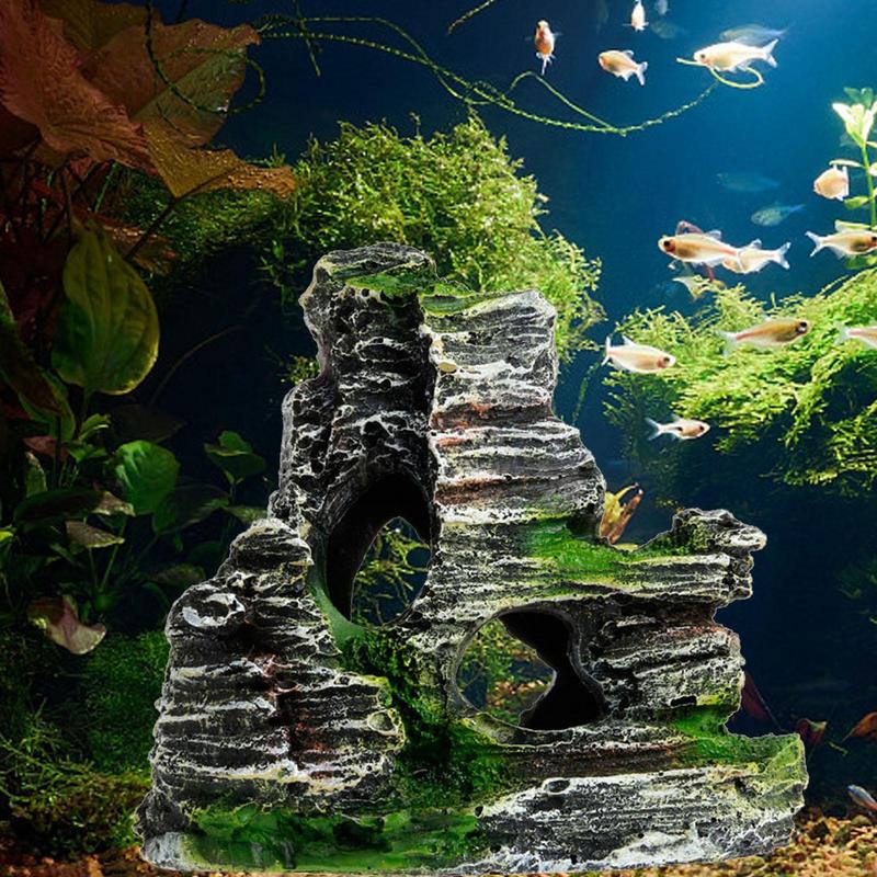 Aquarium Sandstone Decoration  - Aquarium Fish Background avis et prix