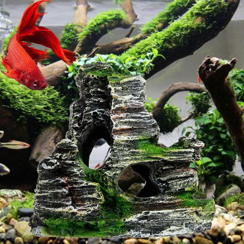 Aquarium Sandstone Decoration  - Aquarium Fish Background avis et prix