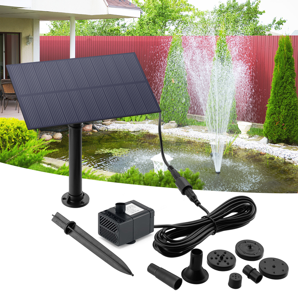 5W 5V Solar Water Pump Garden  - Aquarium Fish Gallery avis et prix