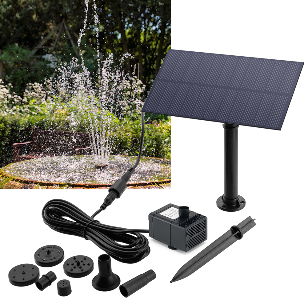 5W 5V Solar Water Pump Garden  - Aquarium Fish Gallery avis et prix