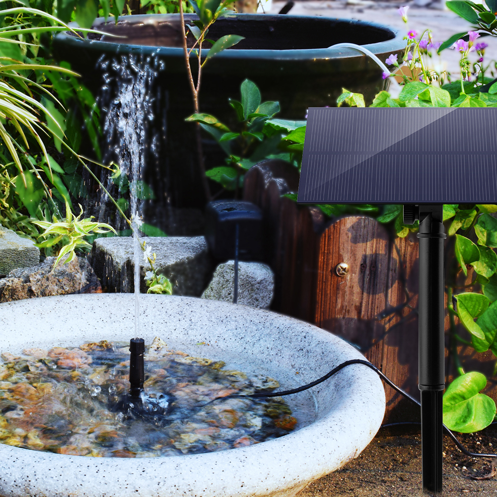 5W 5V Solar Water Pump Garden  - Aquarium Fish Gallery avis et prix