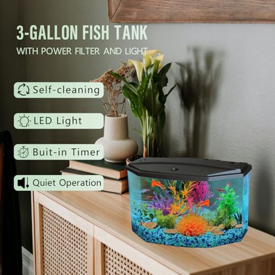 Plastic 3-Gallon Aquarium Star - Aquarium Fish Variety avis et prix