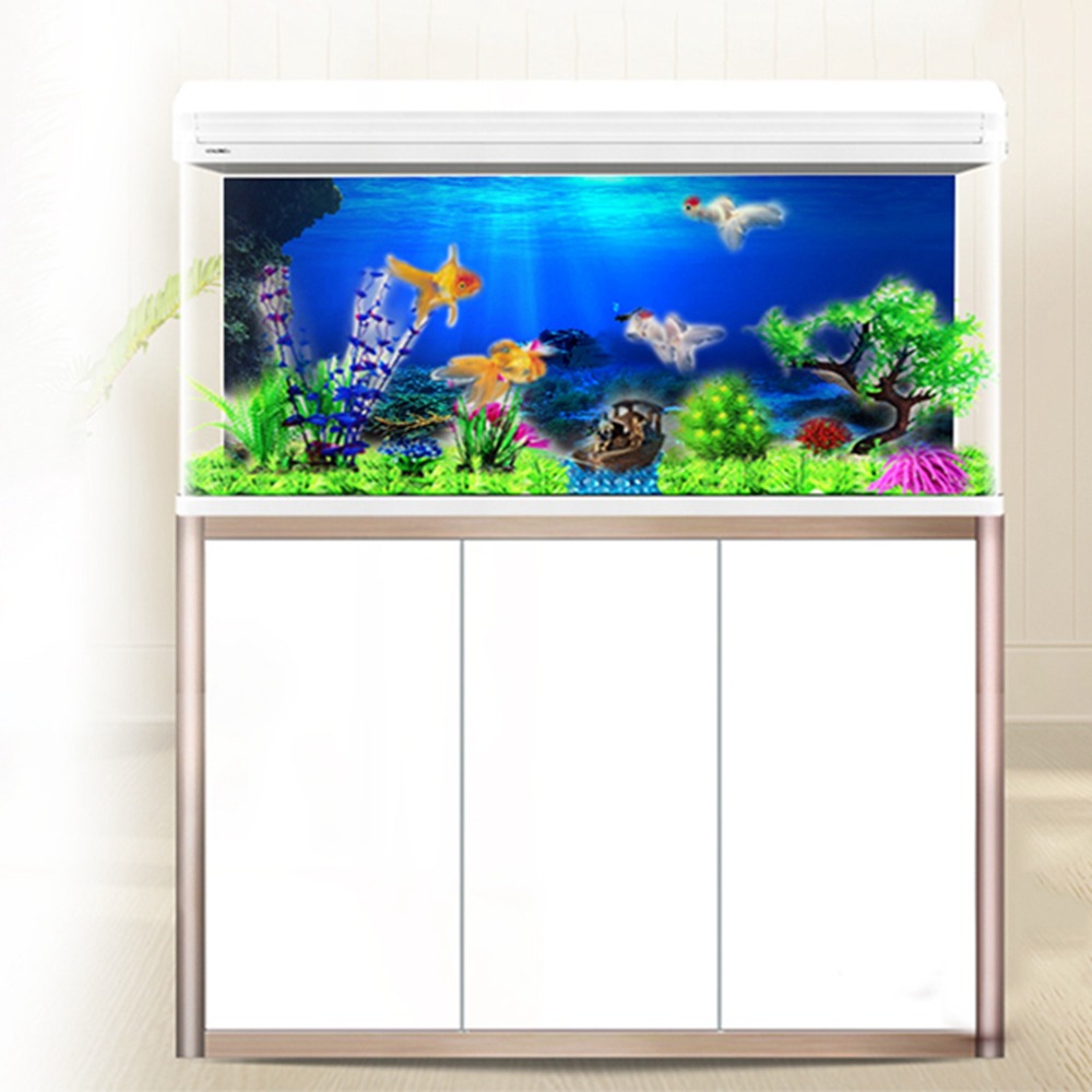 PVC Aquarium Background Poster - Aquarium Fish Poster avis et prix