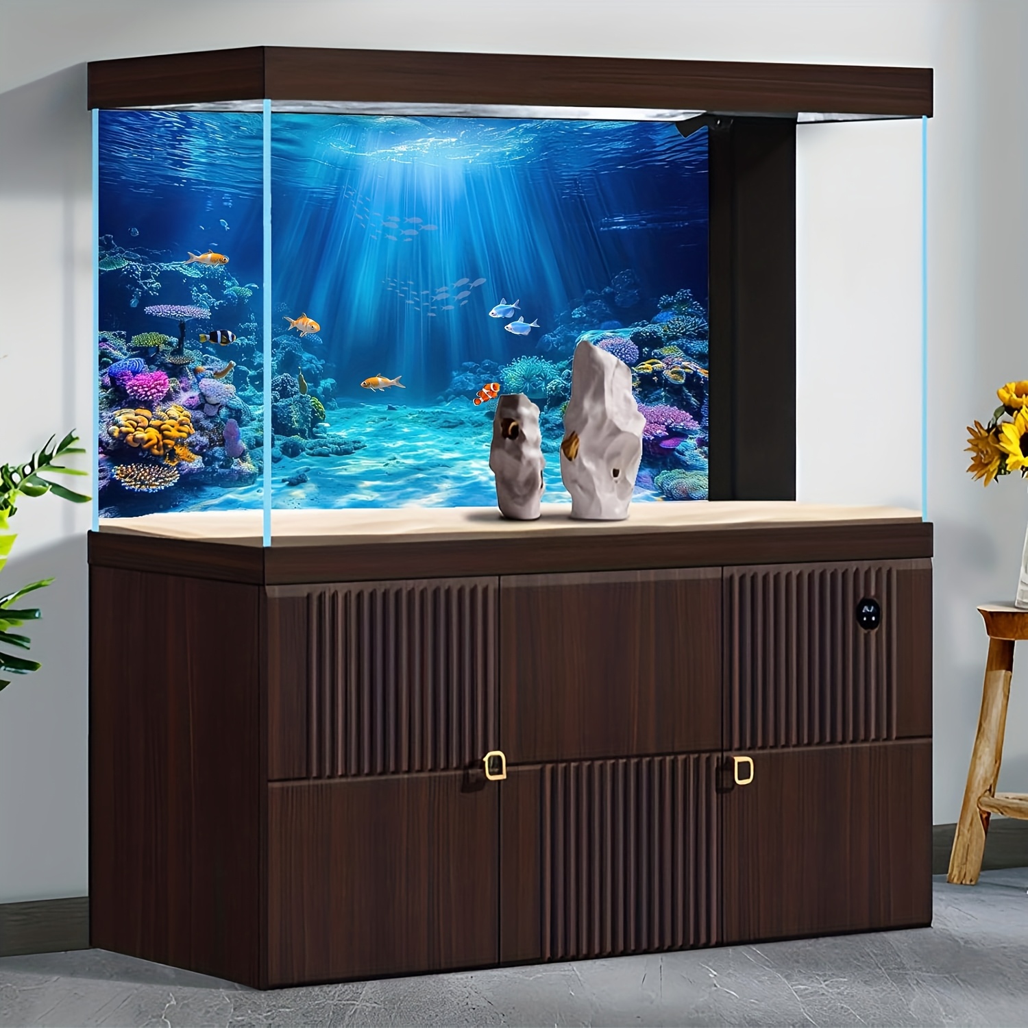 Aquarium background wallpaper  - Aquarium Fish Poster avis et prix