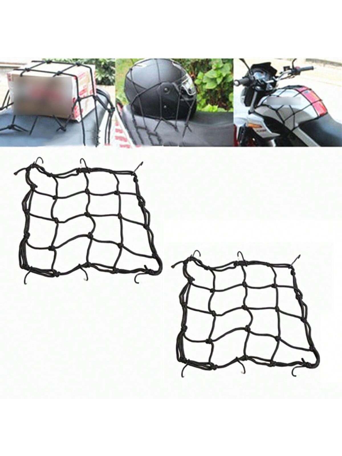 Motorcycle Elastic Luggage Net - Tank Divider Mesh avis et prix