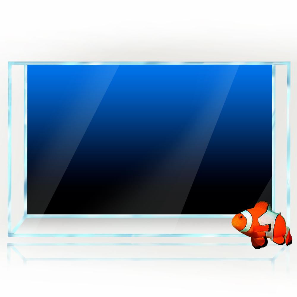 Fish Tank Background Sticker B - Aquarium Fish Background avis et prix