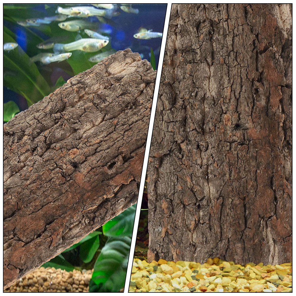Cork Bark Fish Tank Background - Aquarium Fish Background avis et prix
