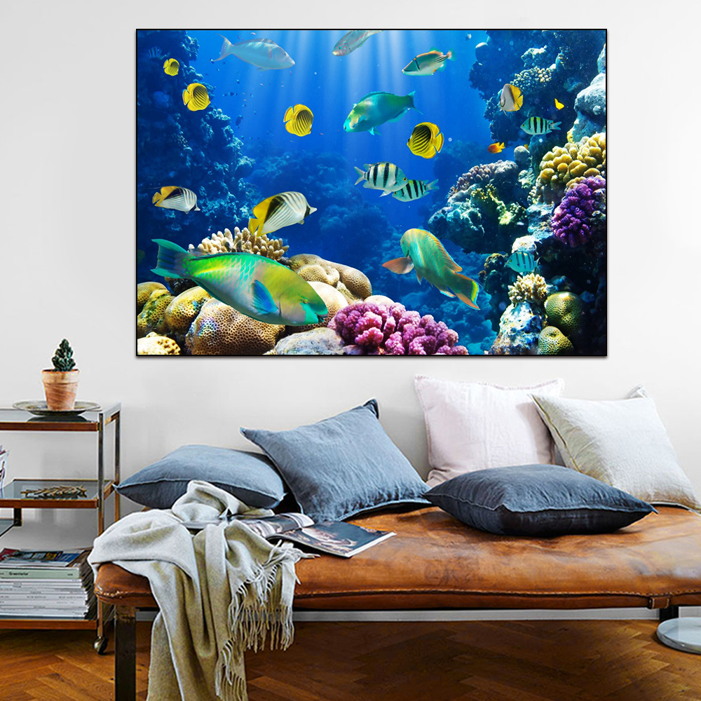 Ocean Underwater World Fish Co - Aquarium Fish Background avis et prix