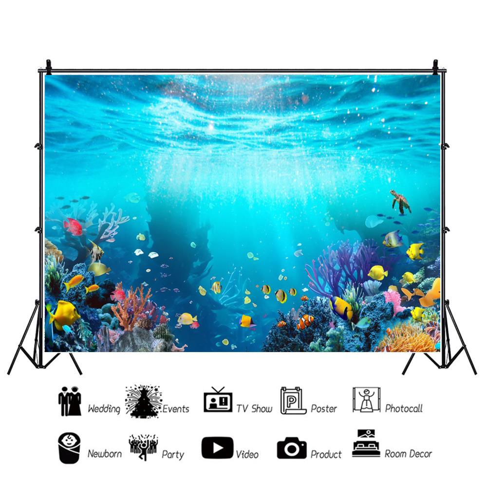 Ocean Underwater World Fish Co - Aquarium Fish Background avis et prix