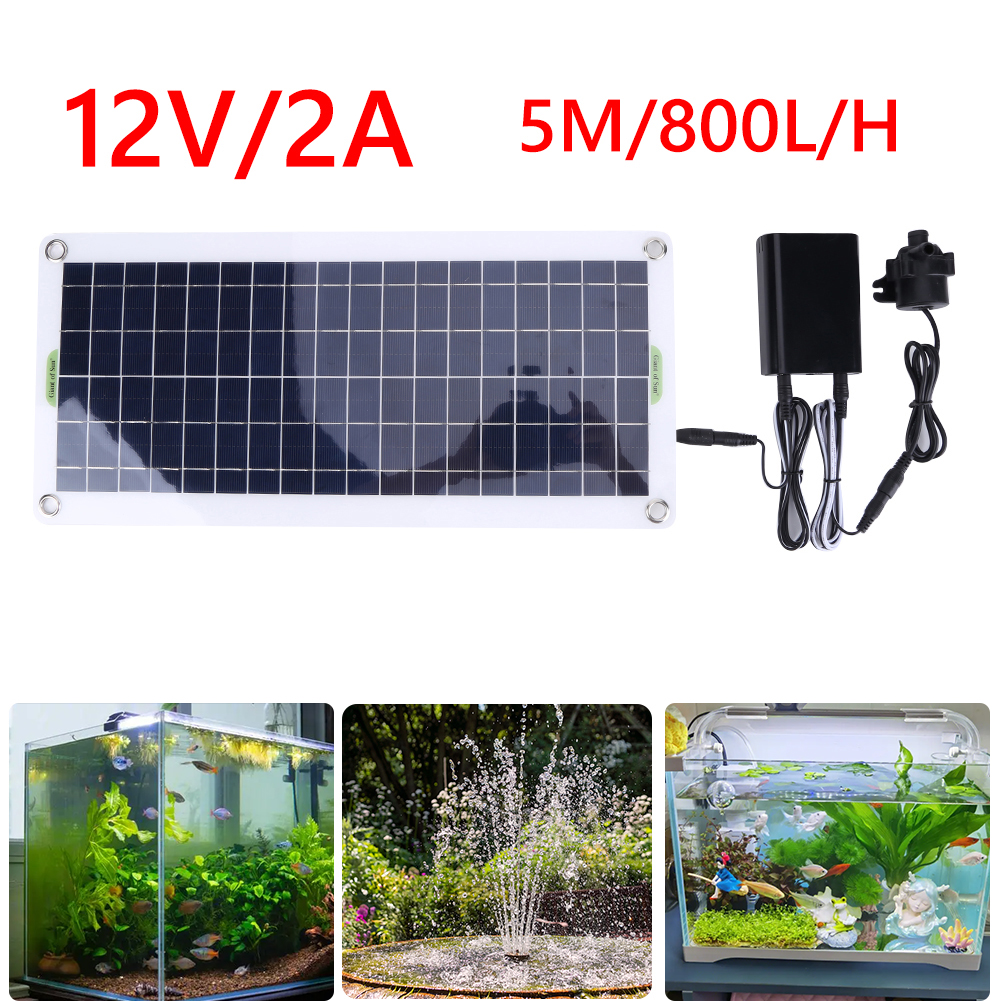 18V 30W Fountain Panel Pump Ga - Aquarium Fish Gallery avis et prix