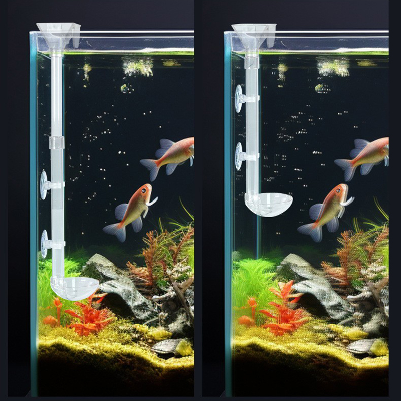 Aquarium Acrylic Feeding Tube  - Aquarium Fish Variety avis et prix