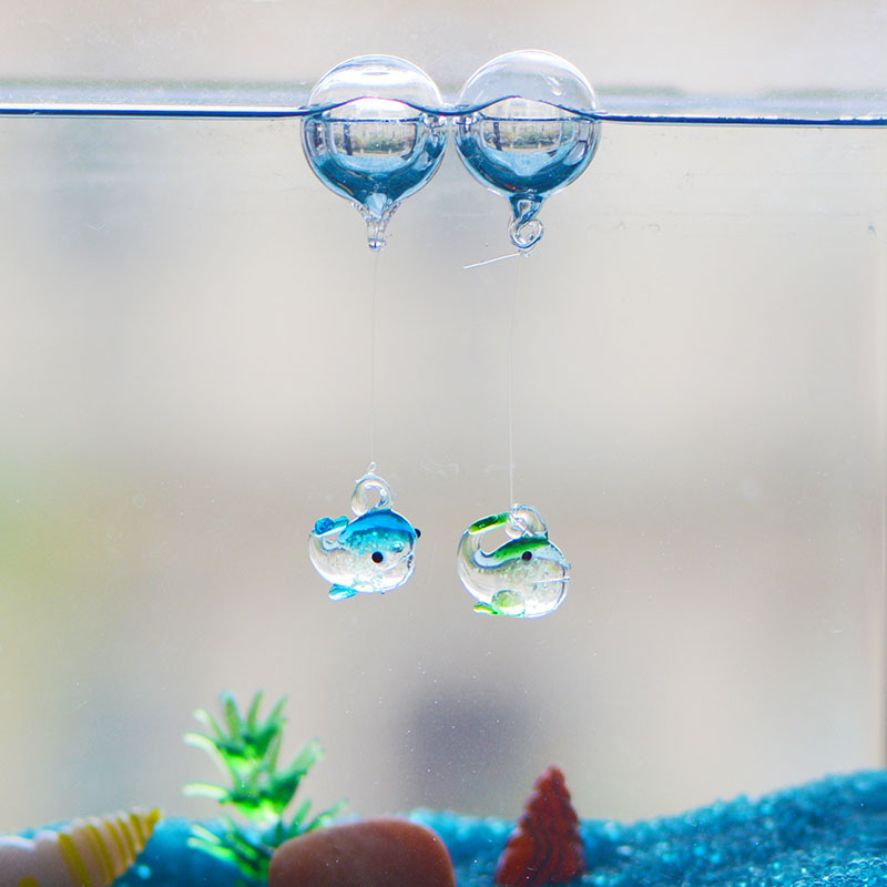 5PCS Glass Luminous Whale Floa - Aquarium Fish Game avis et prix