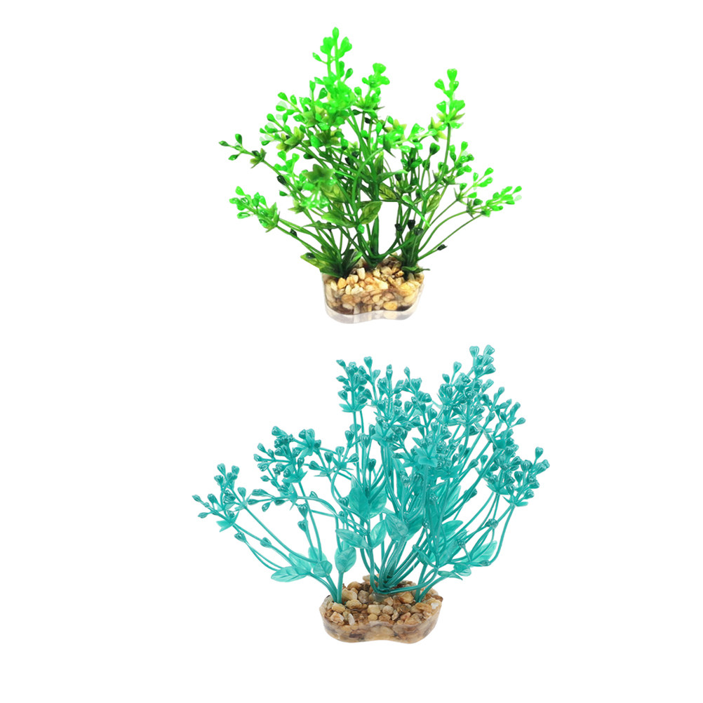 2Pcs Realistic Plastic Aquariu - Aquarium Fish Low Maintenance avis et prix