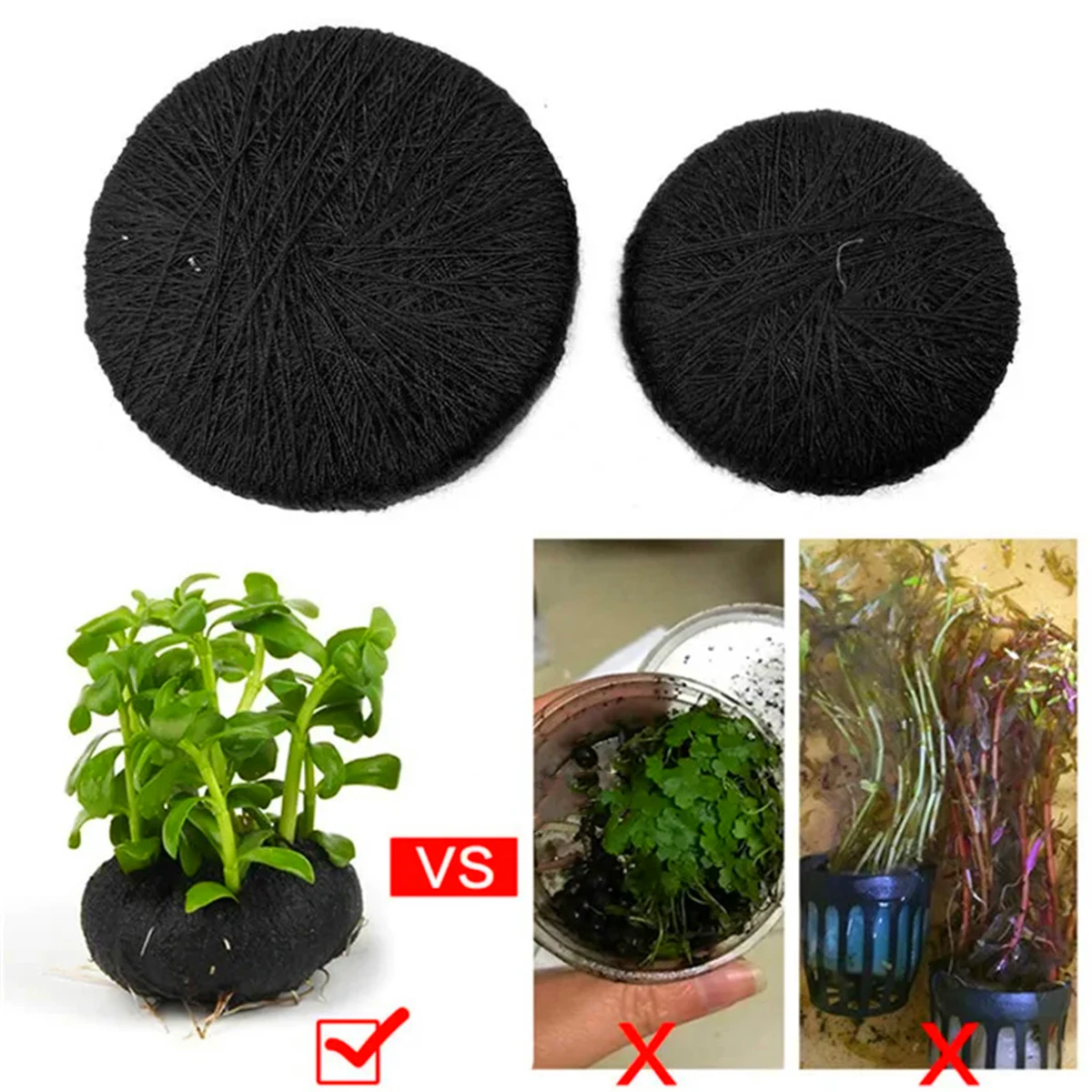 5Pcs Black Fish Tank Water Gra - Aquarium Fish Background avis et prix