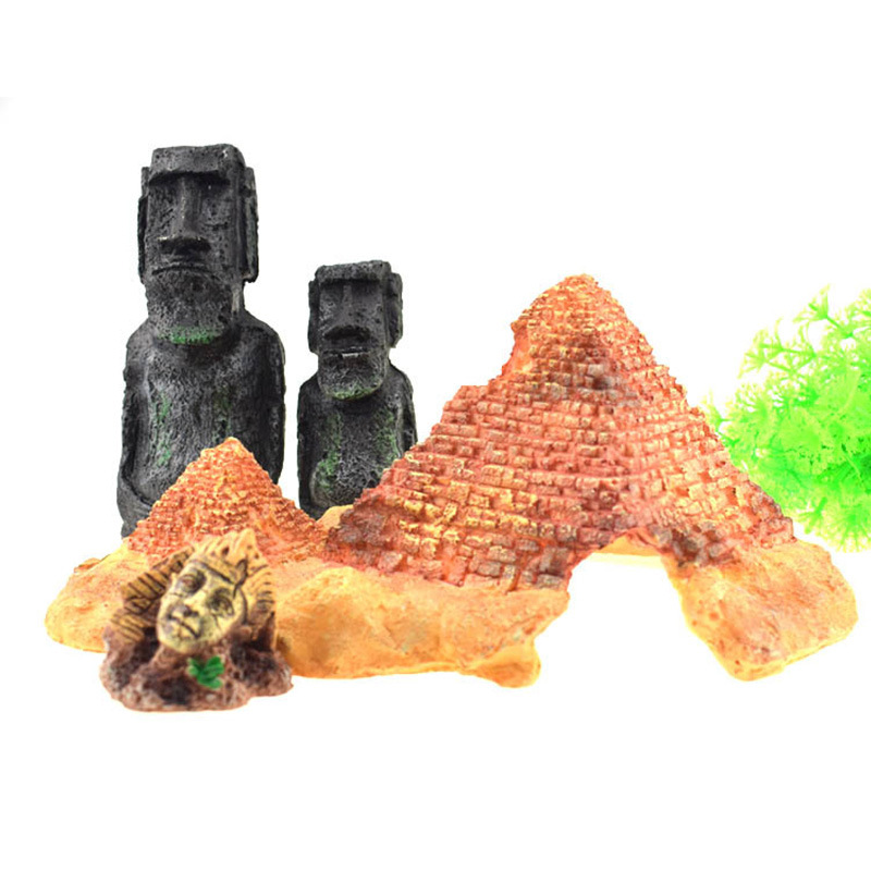 Egyptian Pharaoh Sphinx Resin  - Aquarium Fish Gallery avis et prix