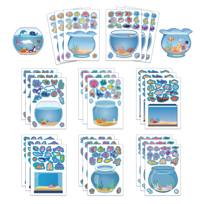 8Pcs Cute Cartoon Dream Fish T - Aquarium Fish Game avis et prix