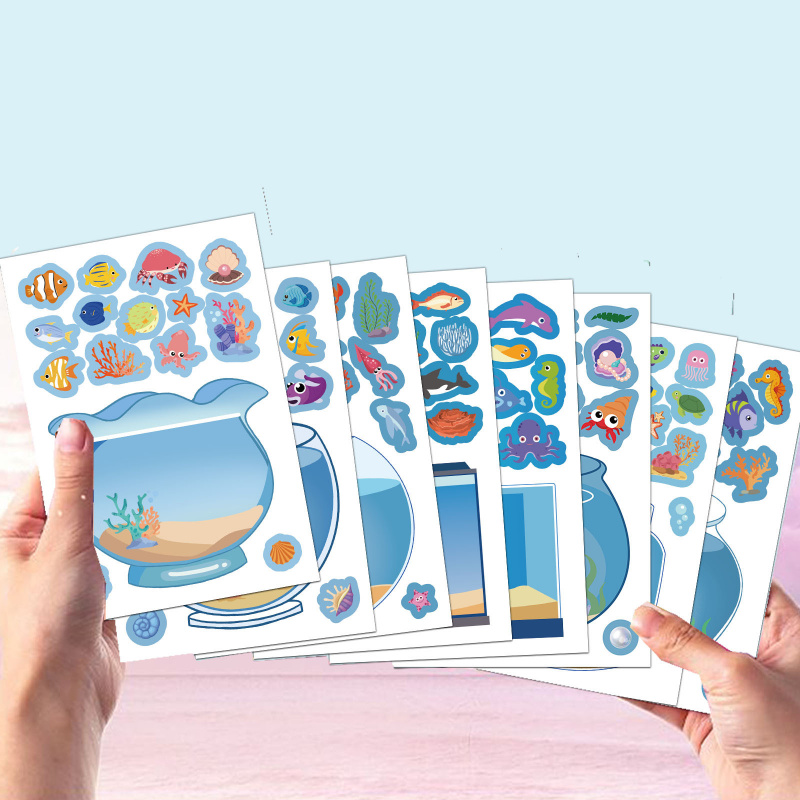 8Pcs Cute Cartoon Dream Fish T - Aquarium Fish Game avis et prix