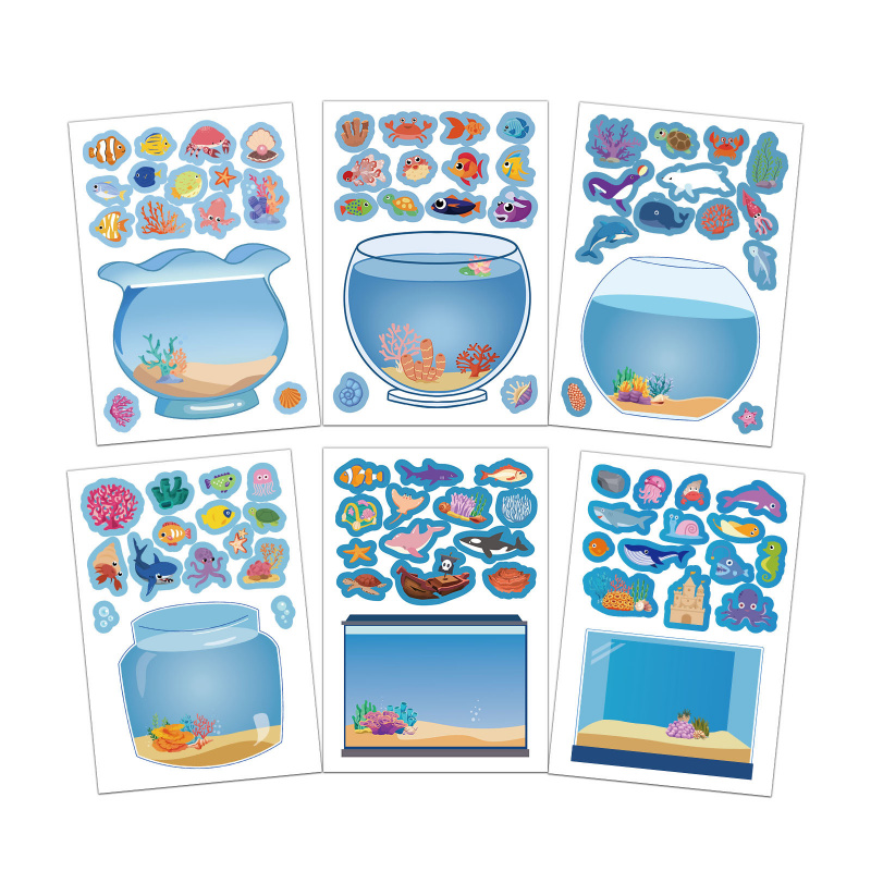 8Pcs Cute Cartoon Dream Fish T - Aquarium Fish Game avis et prix