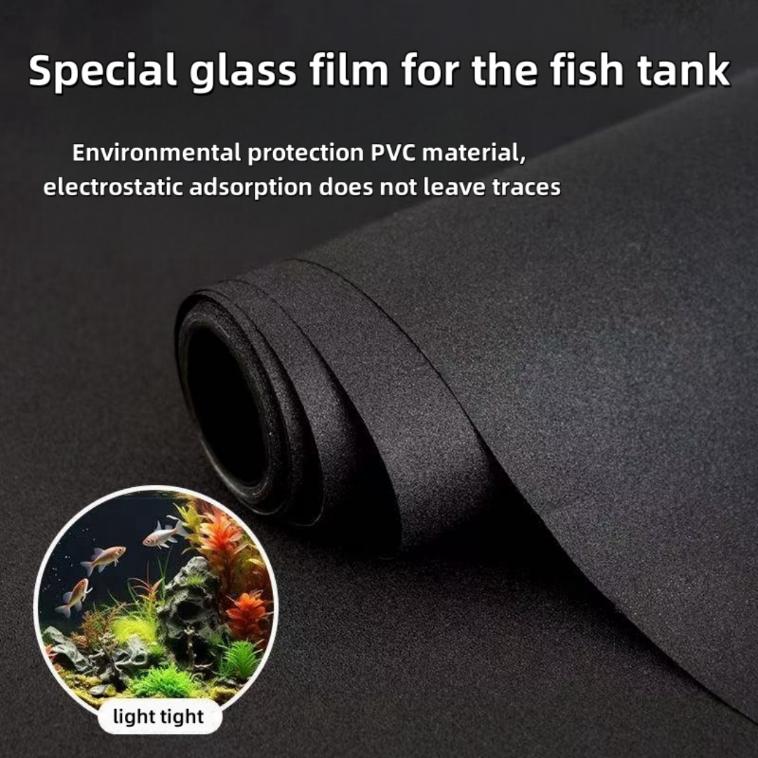 Black Aquarium Background Wall - Aquarium Fish Poster avis et prix